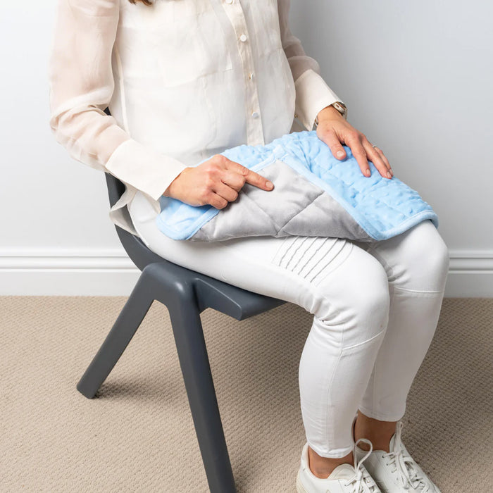 BLUE Weighted Lap Pad Snuggly Tactile Soft Blanket for Kids
