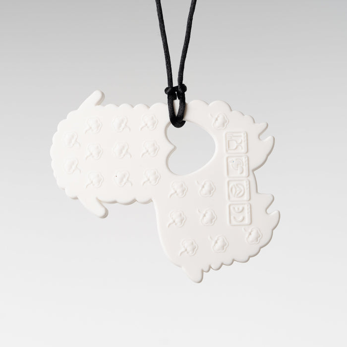White Llama Chewable Necklace