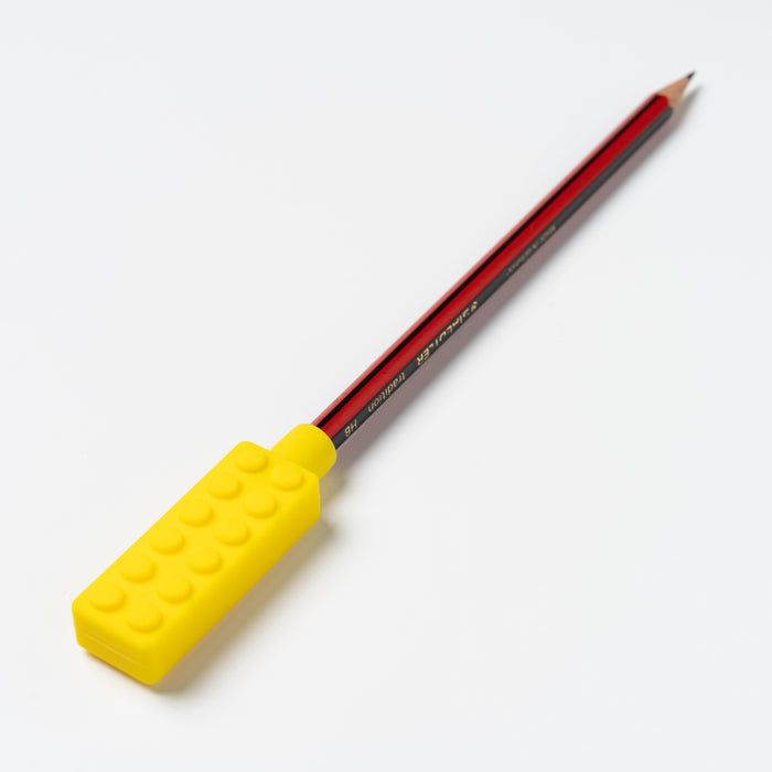 Building Block Pencil Topper Sensory Chew