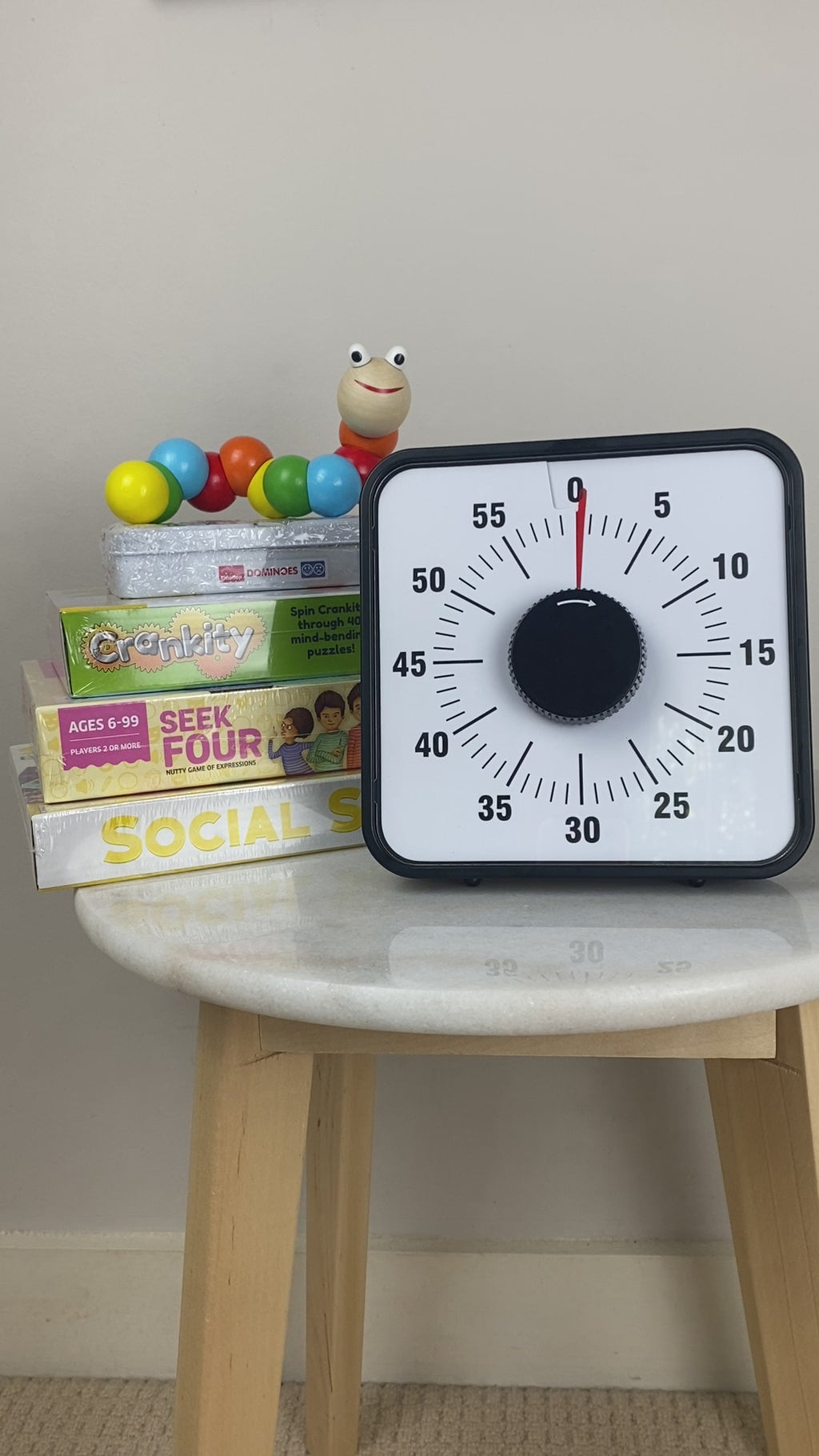 Countdown Timer (8" / 20cm) Activity Time Timer for School, Work, Home or Sports