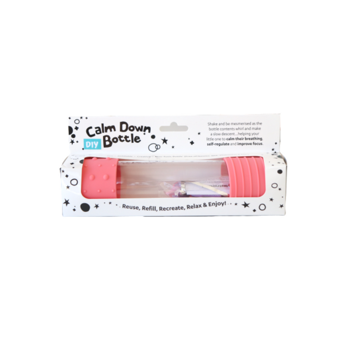Jelly Stone Designs DIY Calm Down Bottle- Pink