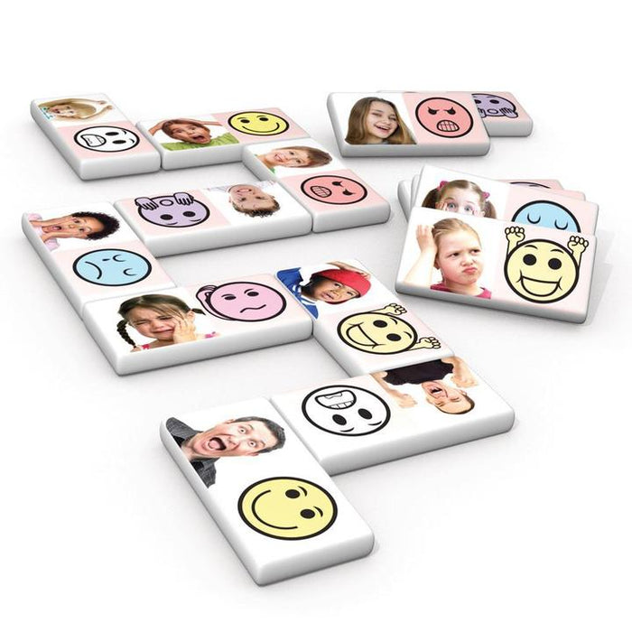 Junior Learning Emotion Dominoes 28 Pieces