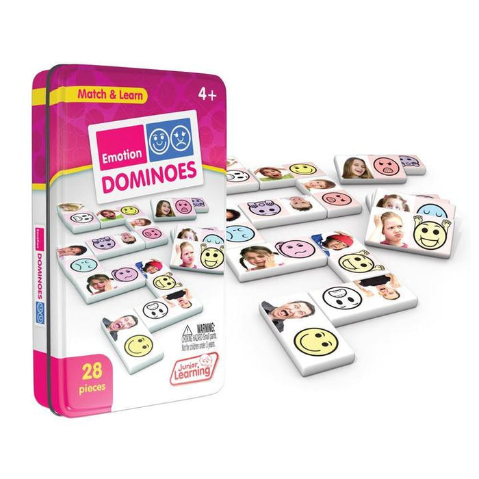 Junior Learning Emotion Dominoes 28 Pieces