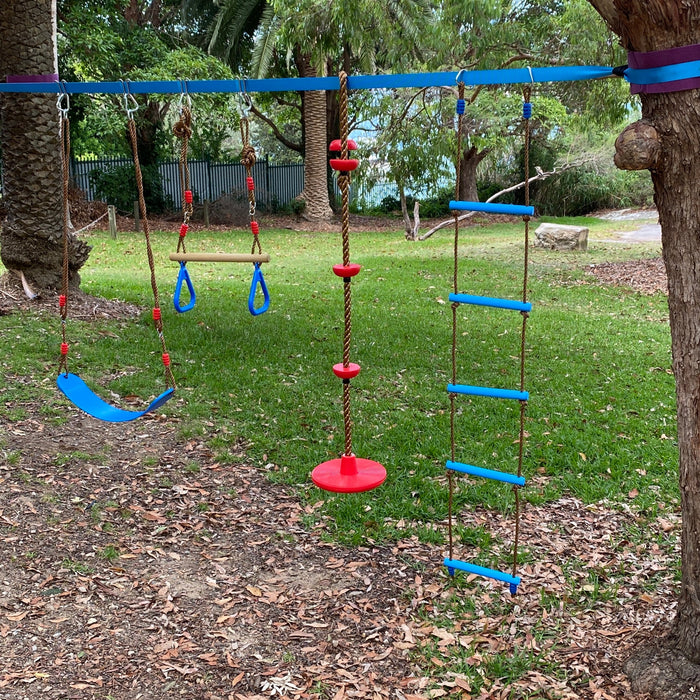 Ninja Warrior Outdoor Obstacle Course for Kids