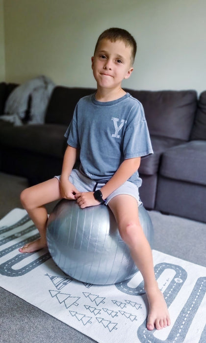 Kids Balance Exercise Ball 55cm with Pump