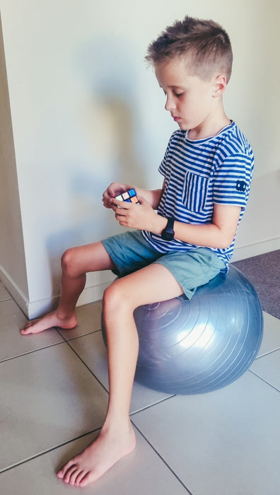 Kids Balance Exercise Ball 55cm with Pump