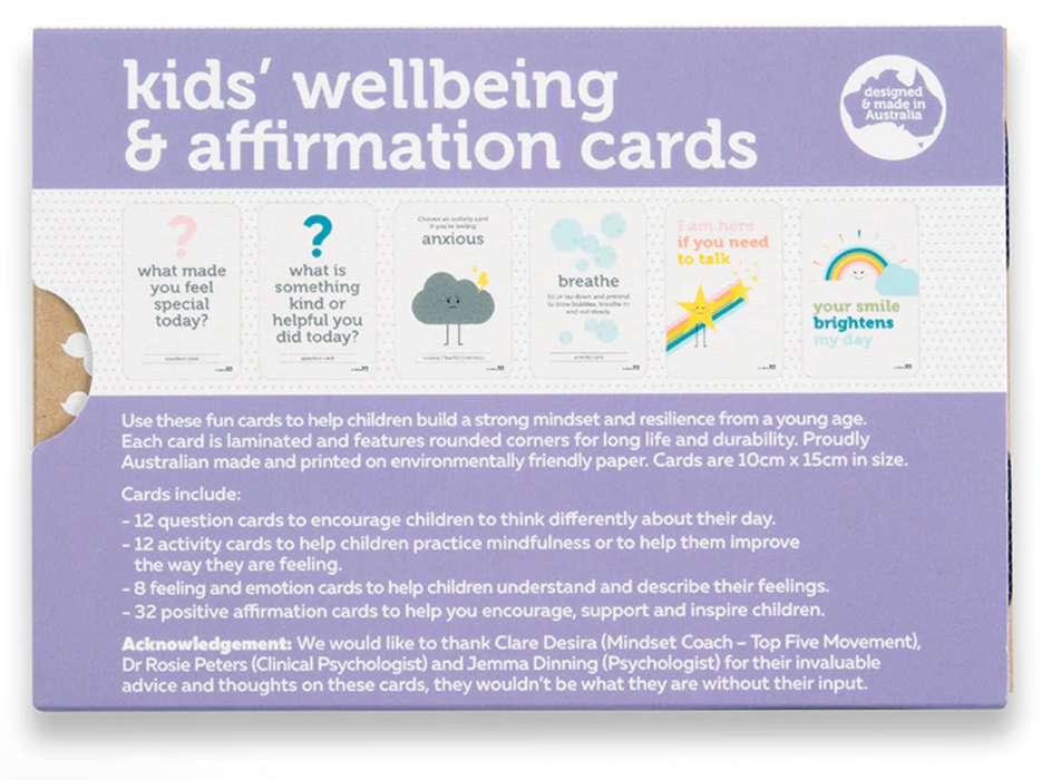 Two Little Ducklings Wellbeing and Affirmation Cards (32 Pack)