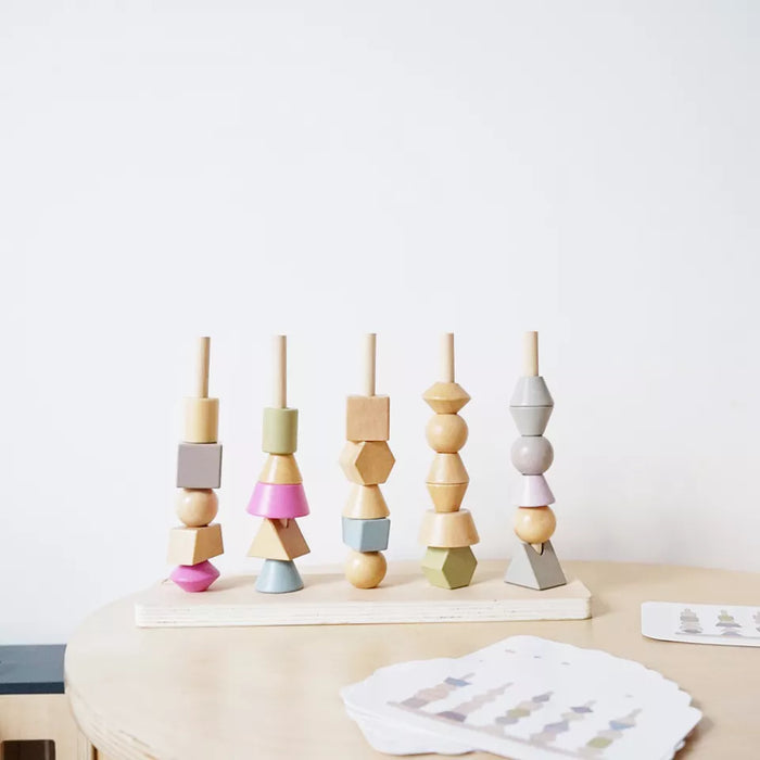 Wooden Shape Stacker